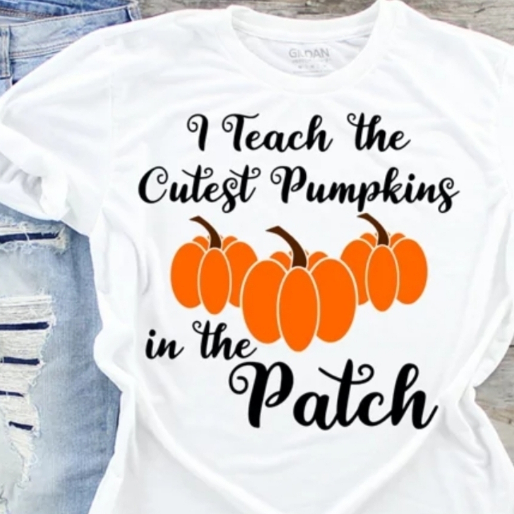 Cutest Pumpkin in class TEACHER t-shirt